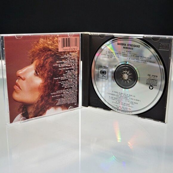 Barbra Streisand Memories 1986 CD - Picture 4 of 4